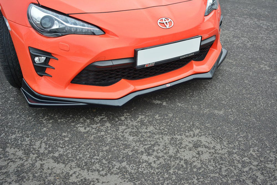 Maxton Design Toyota GT86 (Facelift) Front Splitter V.2