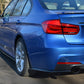 Maxton Design BMW Series 3 F30 Sedan M-Sport (Facelift) Rear Side Splitters