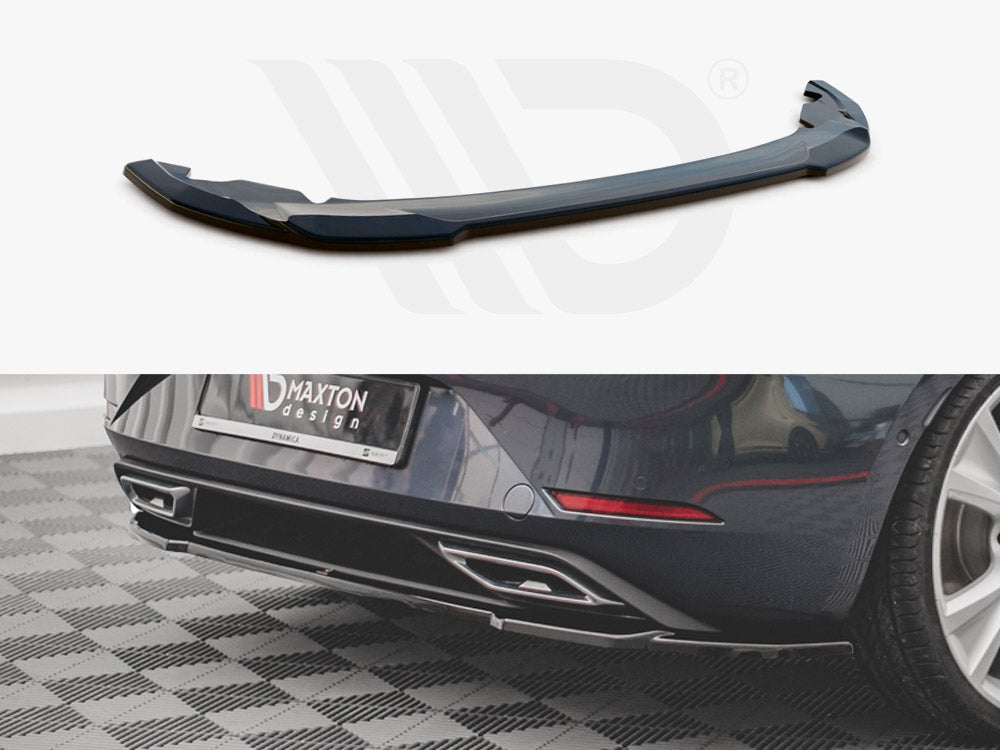 Maxton Design SE-LE-4-FR-RD1T Central Rear Splitter Seat Leon Fr Hatchback MK4 (2020-) | Duco Car Parts UK Car Parts
