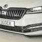 Rieger 00079047 Skoda 3T 3V Superb III Front Splitter -  Matte Black