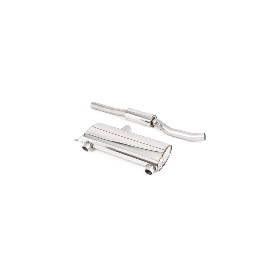 MillTek Audi 8N TT Resonated Cat Back Race Exhaust (225 Model)