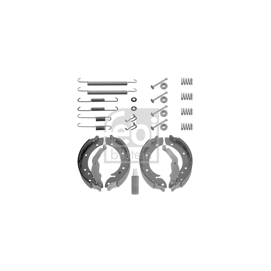 FEBI BILSTEIN 30594 Brake Shoe Set for BMW 3 Series Rear Axle O 229Mm with attachment material