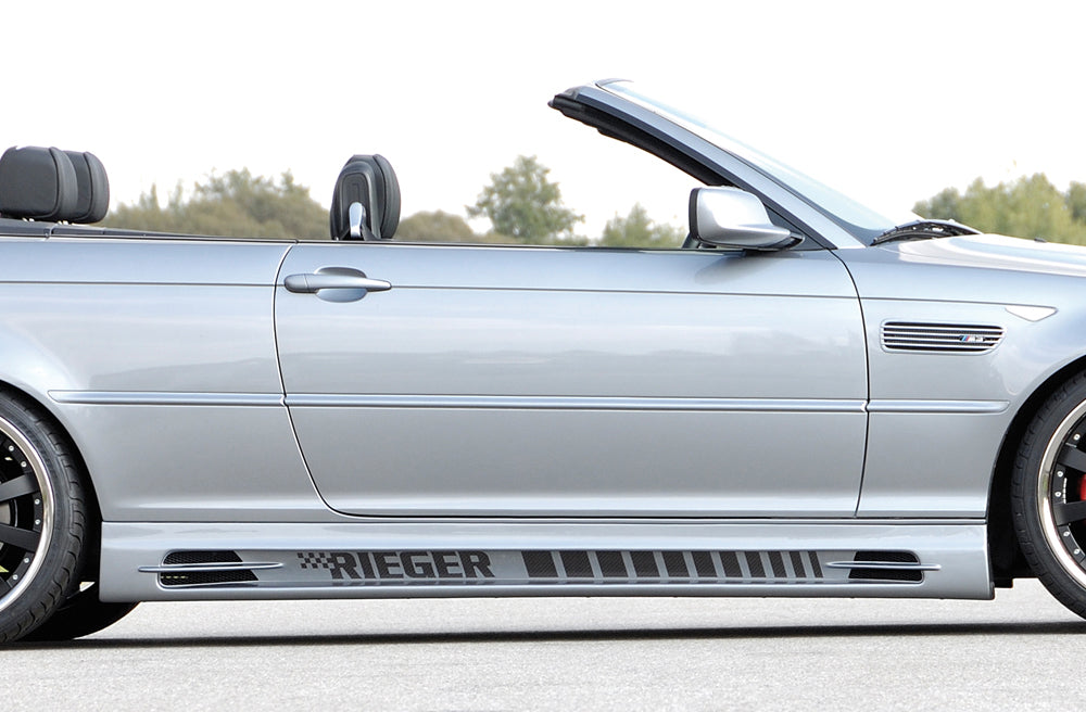 Rieger 00050228 BMW 3 Series E46 Right Side Skirt (Inc. M3)