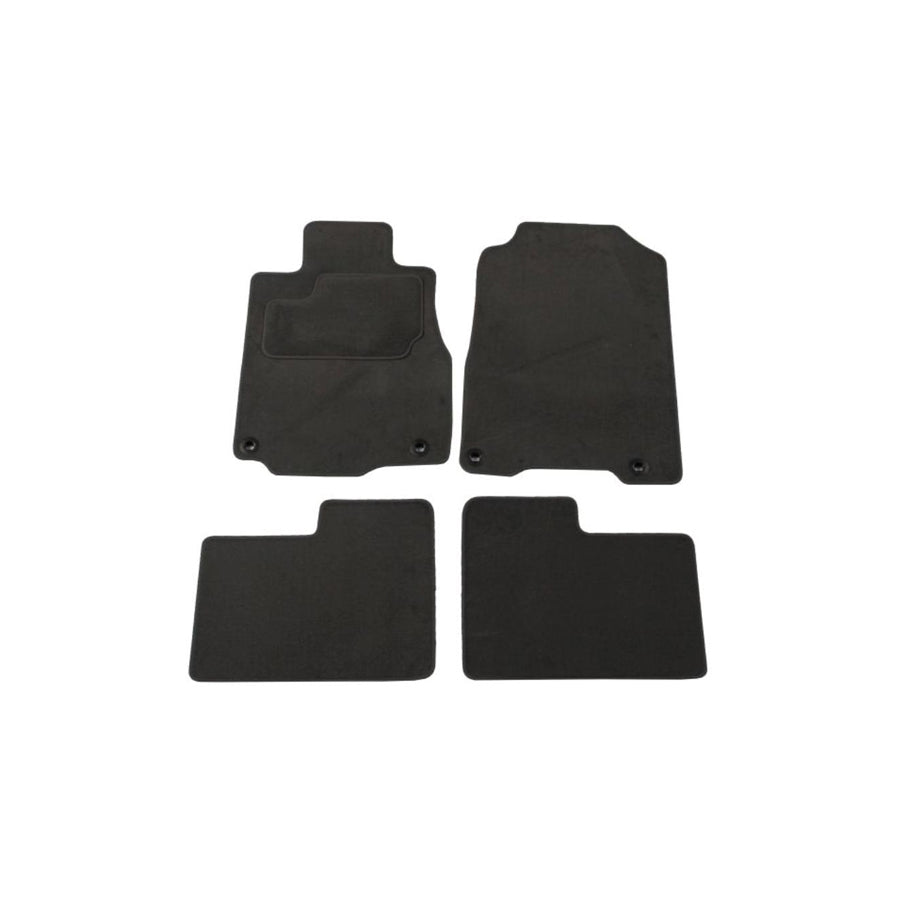 MAMMOOTH A041 HON150 PRM 02 Floor mat set for HONDA CR-V IV (RM) Textile, Front and Rear, Quantity: 4, Grey