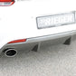 Rieger 00099254 VW 13 Mk3 Scirocco Rear Diffuser for Sport Tailpipe Left & Right - Carbon-Look