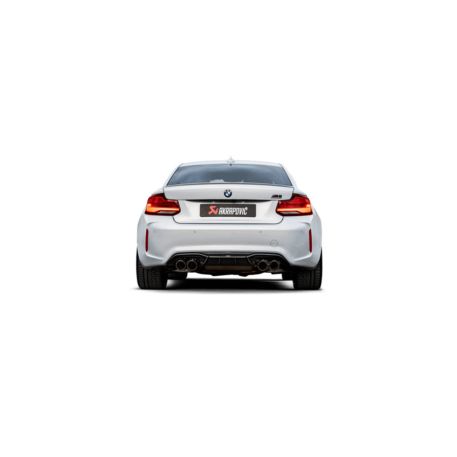 Akrapovic BMW F87 M2 Competition OPF/GPF Titanium Slip-On Line Exhaust