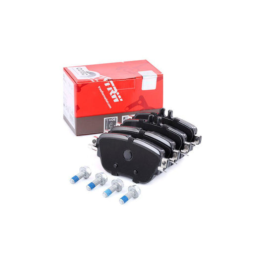 TRW Gdb2155 Brake Pad Set Prepared For Wear Indicator With Brake Caliper Screws With Accessories