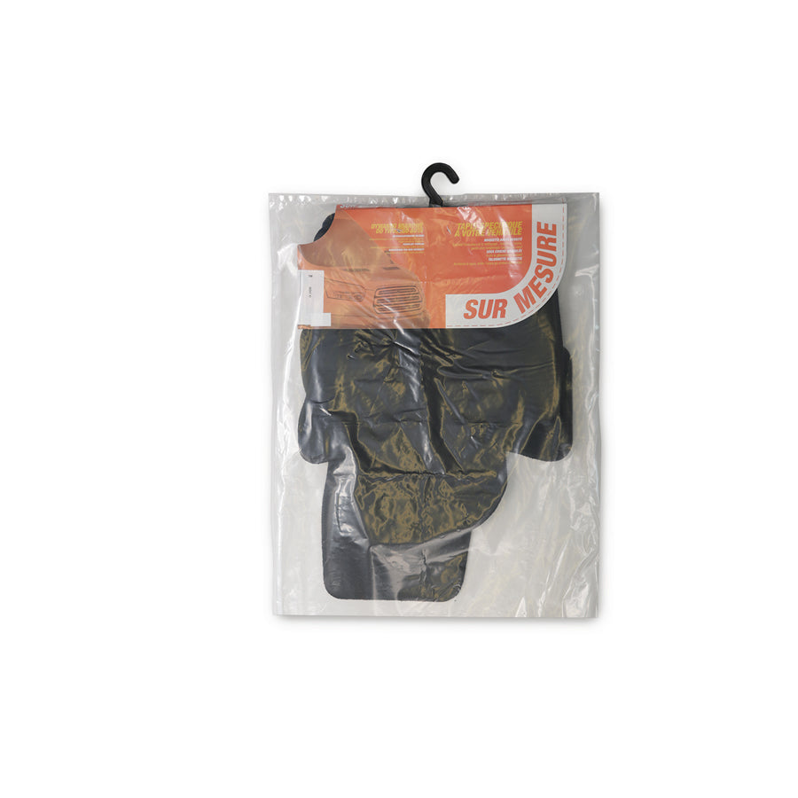 CUSTOPOL Tailored VW190C Floor mat set for VW GOLF Textile, Front and Rear, Quantity: 4, Black