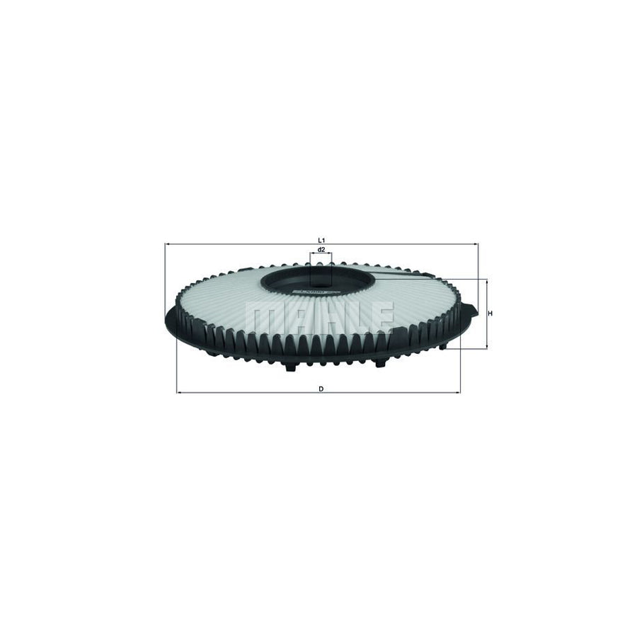 MAHLE ORIGINAL LX 890 Air Filter Filter Insert