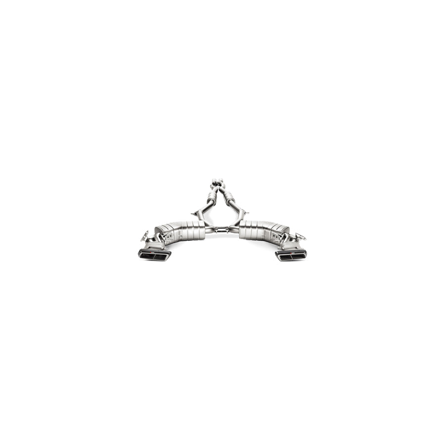 Akrapovic Mercedes-Benz C217 S 63 AMG Coupe Evolution Line Titanium Link Pipe Set