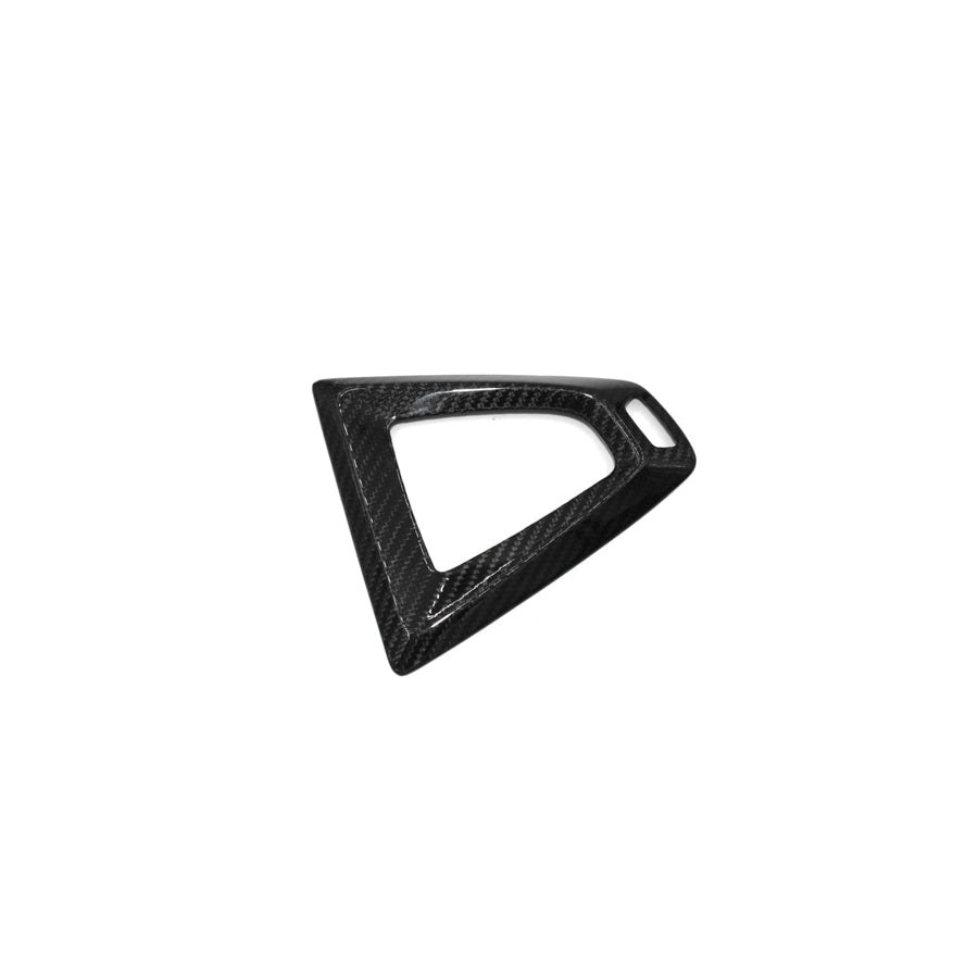 Basic Carbon BMW F80 F82 M Infusion Pre-Preg Dry Carbon Fibre DCT Gear Surround Cover (M3 & M4) - Stick On