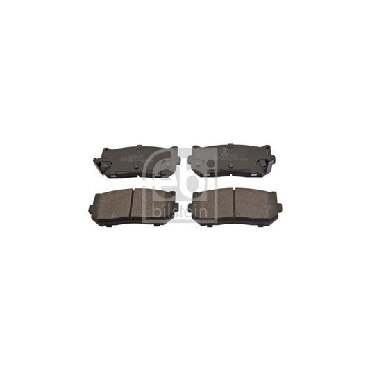 Febi Bilstein 116337 Brake Pad Set Rear Axle With Acoustic Wear Warning
