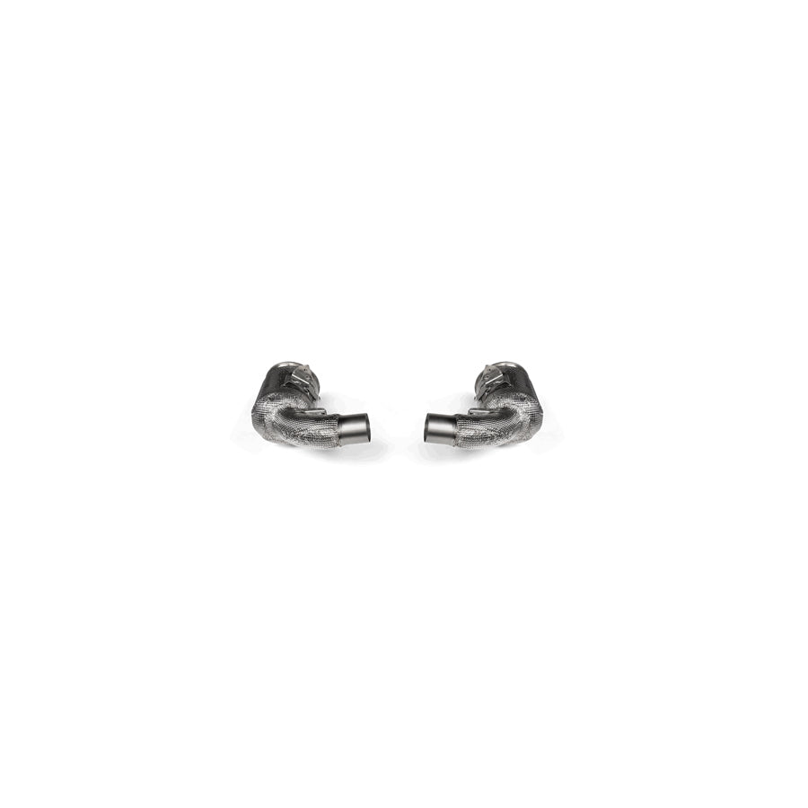 Akrapovic Porsche 992 911 Link Pipe Set w/ Cat (SS) (Turbo & Turbo S)