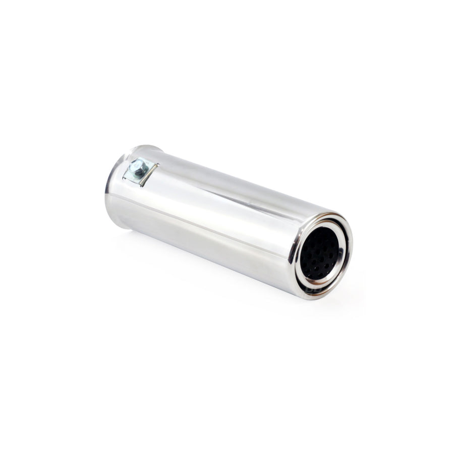 AMiO MT 009 01309 Exhaust tip 51, 54 mm, round, straight, Stainless Steel, 156mm, 31mm