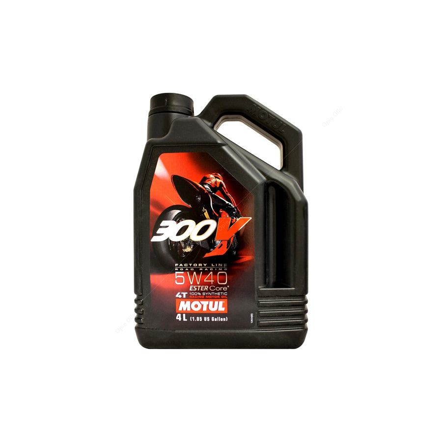 Motul 300V 4T Factory Line 5w-40 Double Ester Synthetic Racing Motorcycle Engine Oil 4l