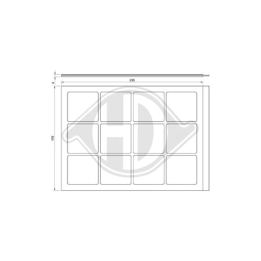 Diederichs Dci0829 Pollen Filter For Fiat Palio I Weekend (178) | Duco Car Parts UK Car Parts