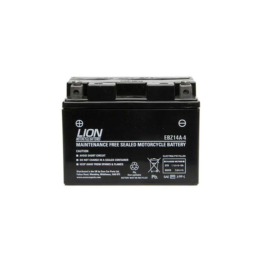 Lion Motorcycle Battery (EBZ14A-4)