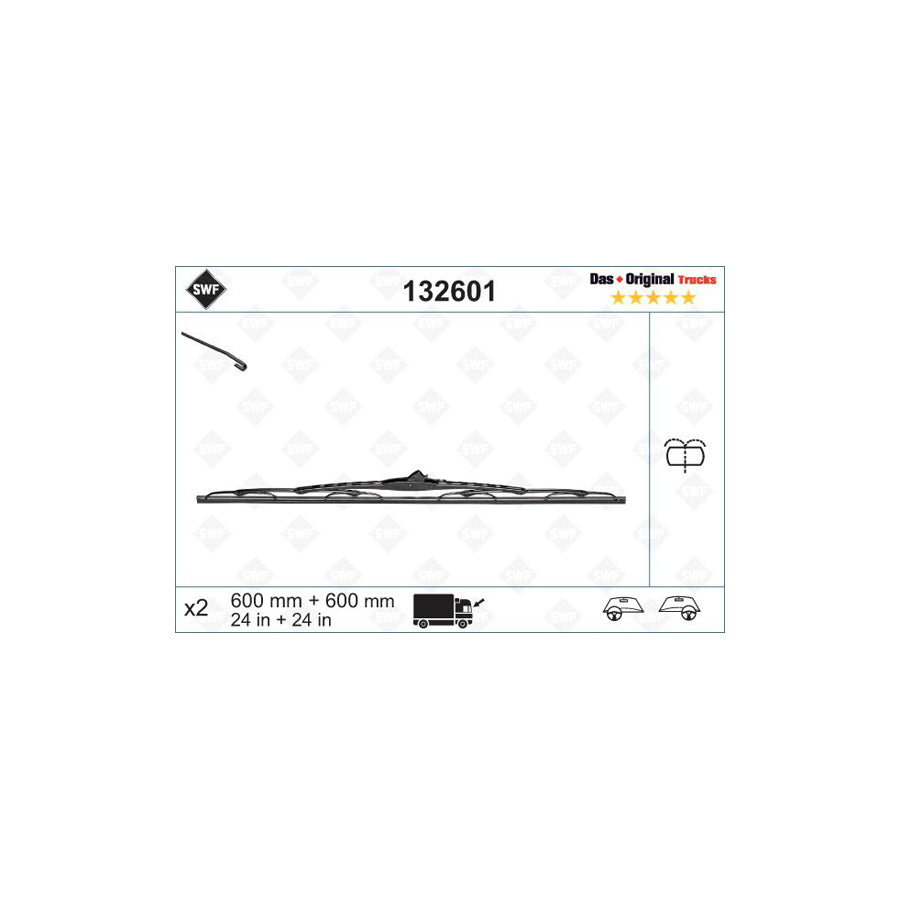 Swf Original 132601 Wiper Blade | Duco Car Parts UK Car Parts