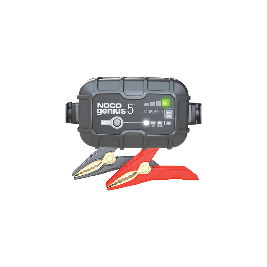 Genius Noco 5EU 1007945EU Battery Charger trickle charger, 5A A, 6/ 12VV, 120 Ah