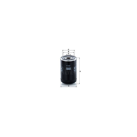 MANN-FILTER W 9069 Oil Filter Spin-on Filter