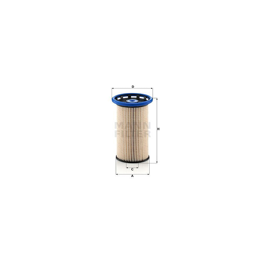 MANN-FILTER PU 8008 Fuel filter Filter Insert