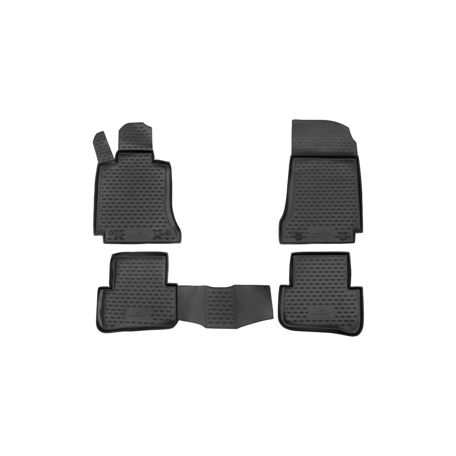 WALSER XTR 75030 Floor mat set Front and Rear
