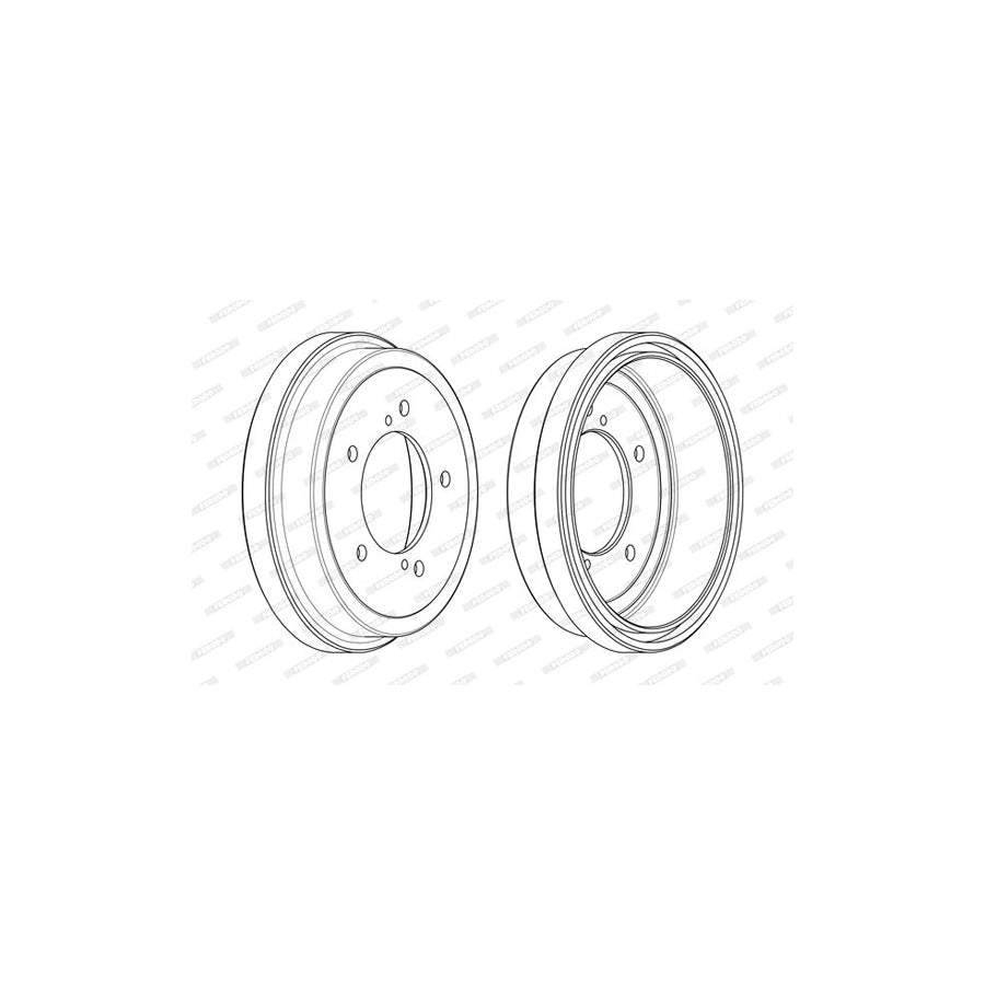 Ferodo Fsl876 Brake Pad Set Fuse Technology Incl Wear Warning Contact