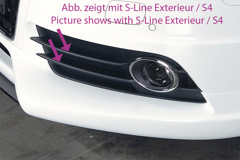 Rieger 00055520 Audi B8 B81 Front Splitter (A4 & S4)