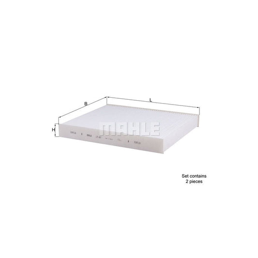 MAHLE ORIGINAL LA 467/S Pollen filter Particulate Filter