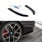 Maxton Design BM-4-G22-MPACK-RSD1T Rear Side Splitters V.1 BMW Series 4 M-Pack G22 | Duco Car Parts UK Car Parts