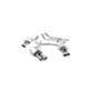 MillTek Audi C7 Sportback Valved & Resonated Cat-Back Exhaust (S6 & S7)