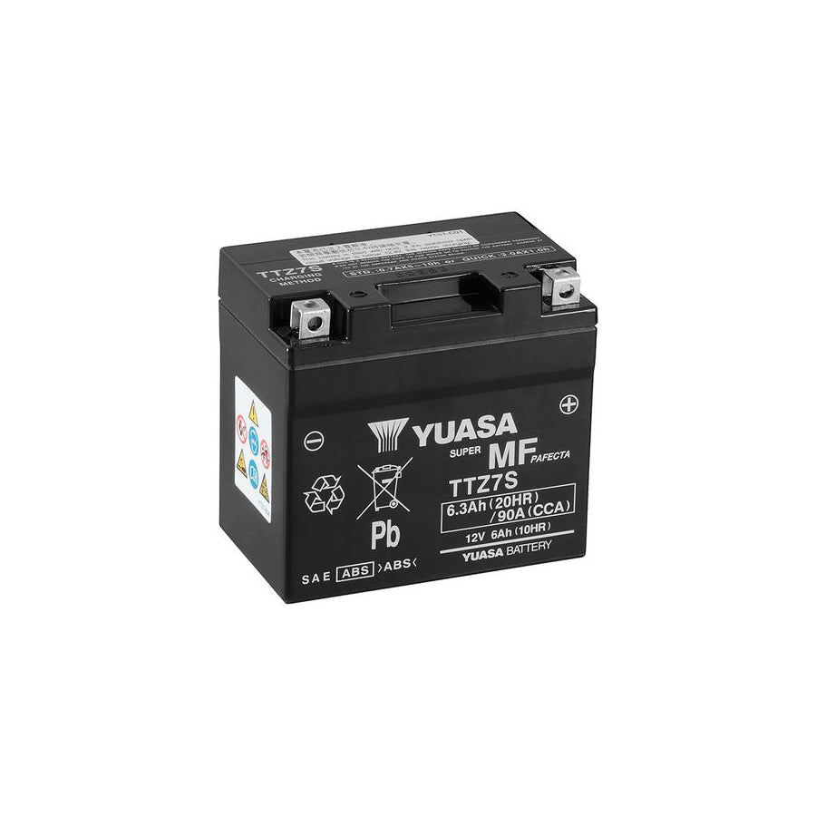 Yuasa TTZ7 12v VRLA Motorbike & Motorcycle Battery