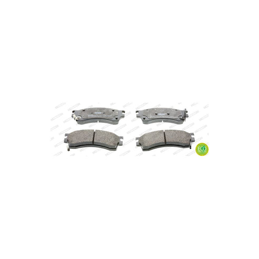 Ferodo Premier Eco Friction Fdb950 Brake Pad Set With Acoustic Wear Warning Without Accessories
