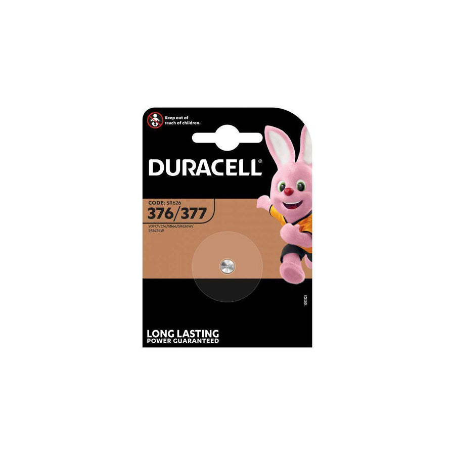 DuraCell Silver Oxide D377/SR626 Watch Battery
