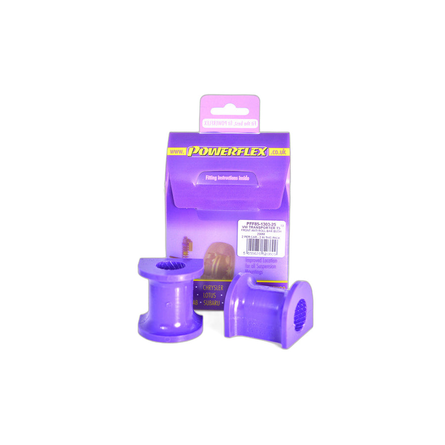 Powerflex PFF85-1303-25 VW Front Anti Roll Bar Bush 25mm (Inc. T6 & T5 Transporter) | Duco Car Parts UK Car Parts