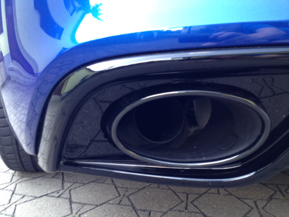 Rieger 00088018 Audi B8 B81 Rear Diffuser (A5 & S5) - Glossy Black