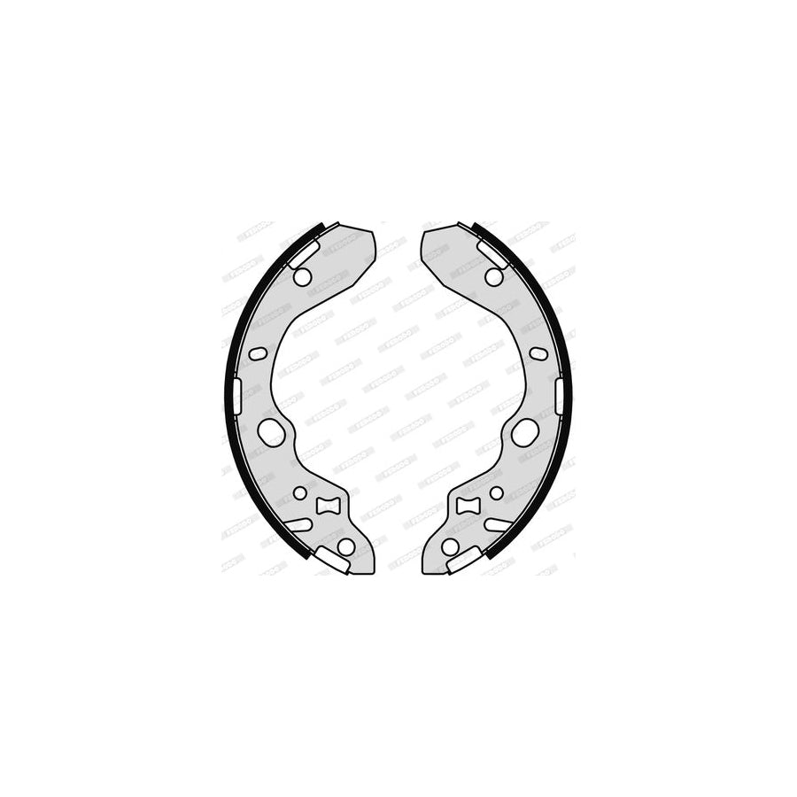 FERODO PREMIER FSB573 Brake Shoe Set for MAZDA 323