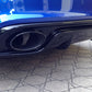 Rieger 00088018 Audi B8 B81 Rear Diffuser (A5 & S5) - Glossy Black