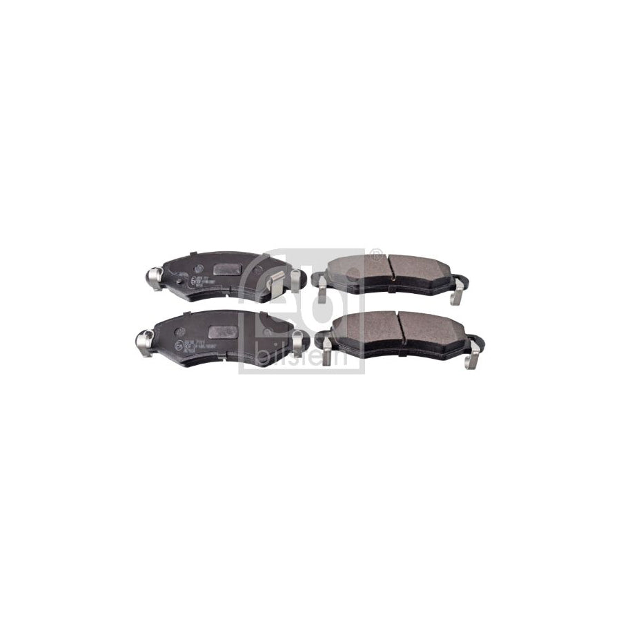 Febi Bilstein 16387 Brake Pad Set Front Axle With Acoustic Wear Warning