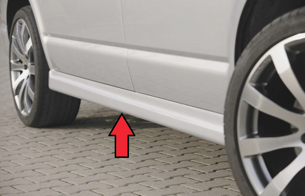 Rieger 00059252 VW T5 Right Side Skirt