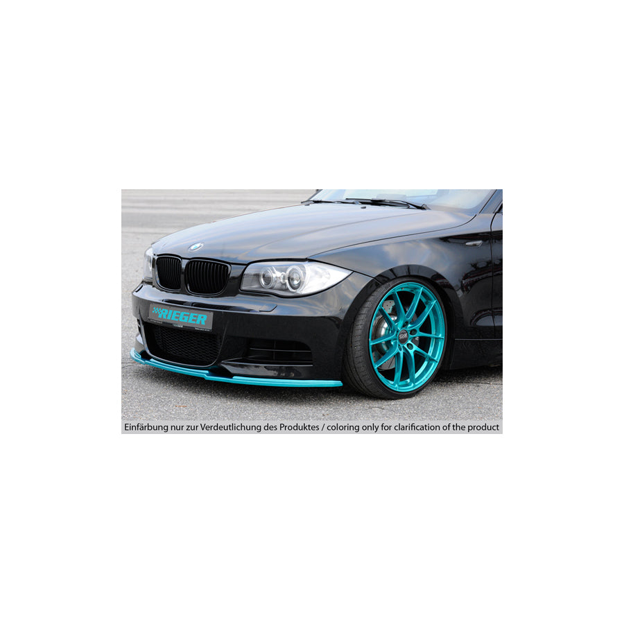 Rieger 00035044 BMW E82 E88 Front Splitter