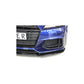 Rieger Audi 8S Front Splitter (TT & TTS) - Glossy Black