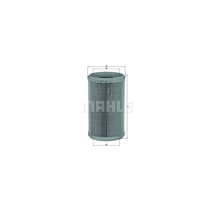 MAHLE ORIGINAL LX 914 Air Filter Filter Insert