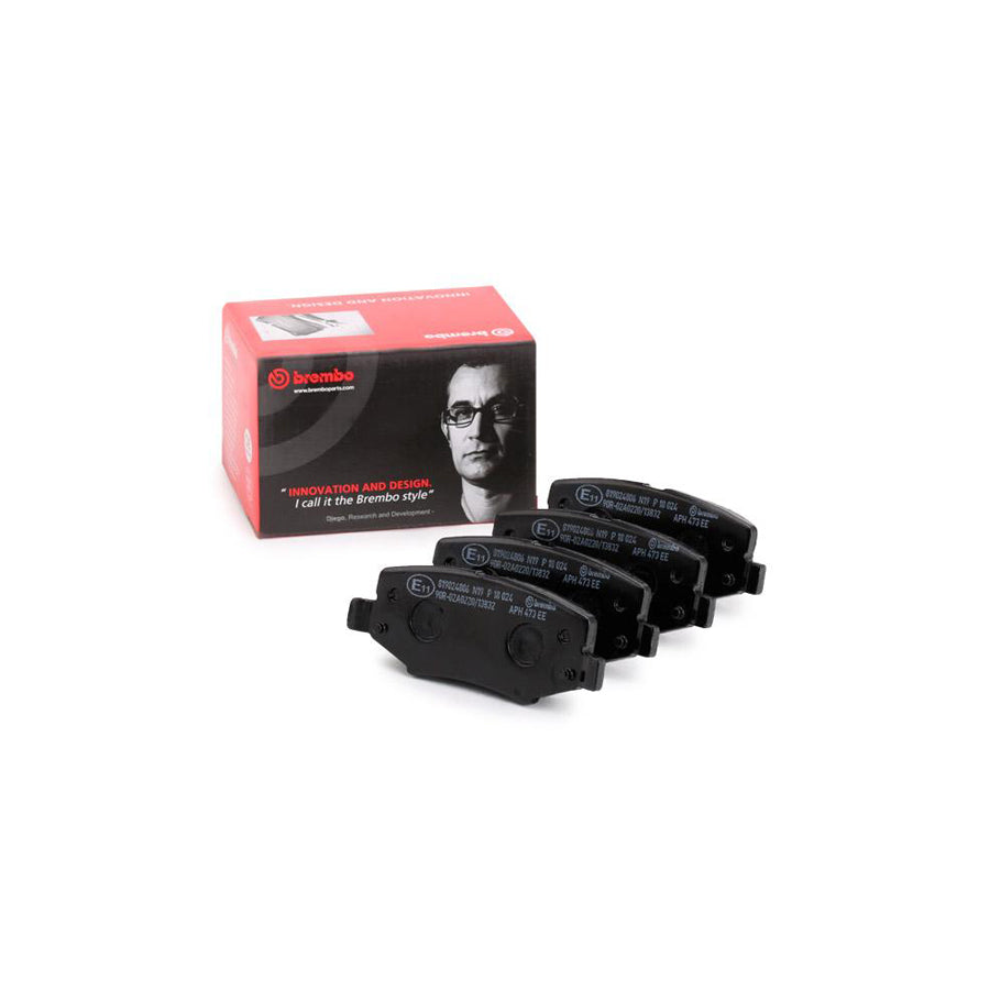 Brembo P 18 024 Brake Pad Set With Acoustic Wear Warning