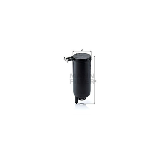 MANN-FILTER WK 939/14 x Fuel filter with seal