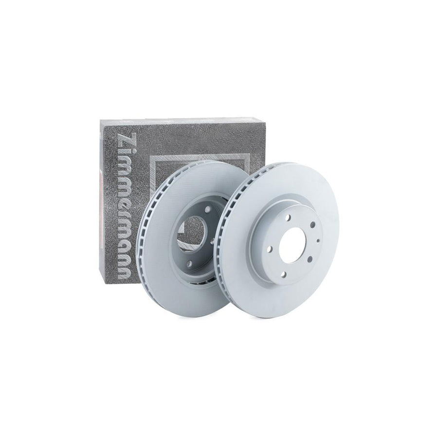 ZIMmERMANN COAT Z 370 3054 20 Brake Disc Internally Vented Coated