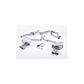 MillTek Audi B8.5 Valved Cat-Back Exhaust (S4 & S5)