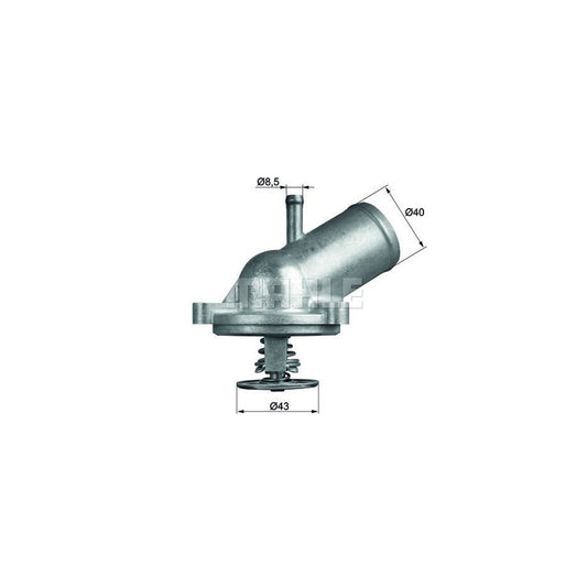 MAHLE ORIGINAL TI 209 87D Engine thermostat Opening Temperature: 87°C, with seal