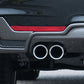 Rieger 00099265 BMW 4 Series F32 F33 F36 Rear Diffuser for Original Twin Tailpipe Left - Carbon-Look