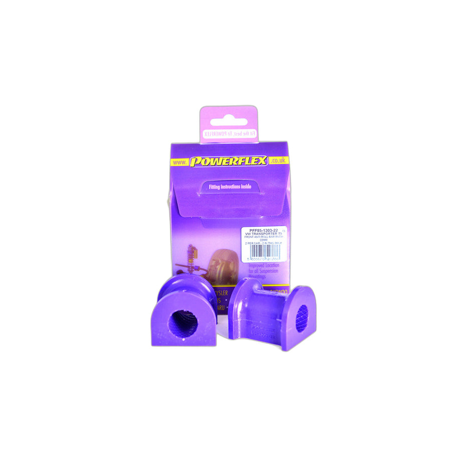 Powerflex PFF85-1303-22 VW Front Anti Roll Bar Bush 22mm (Inc. T6 & T5 Transporter) | Duco Car Parts UK Car Parts